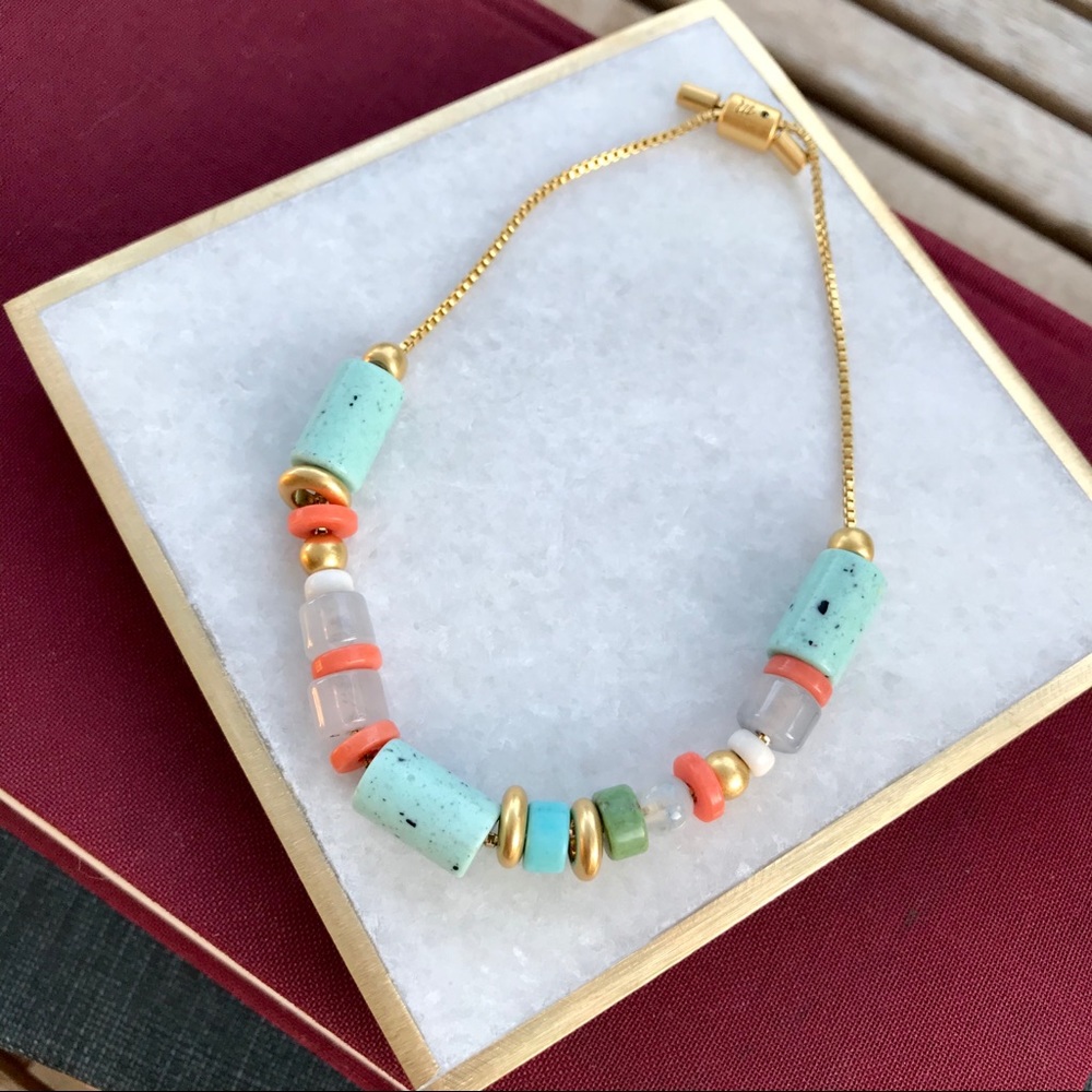 Madewell Beaded Slider Bracelet